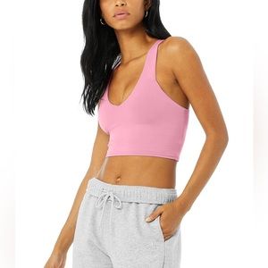 Alo Yoga | Real Bra Tank | Pink